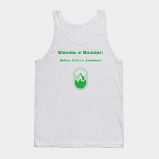 Elevate in Boulder: Nature, Culture, Adventure Boulder Colorado Living Tank Top